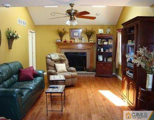 27 Hillsdale Road Edison, NJ 08820 - Photo 6 of 10 a living room with furniture and a fireplace