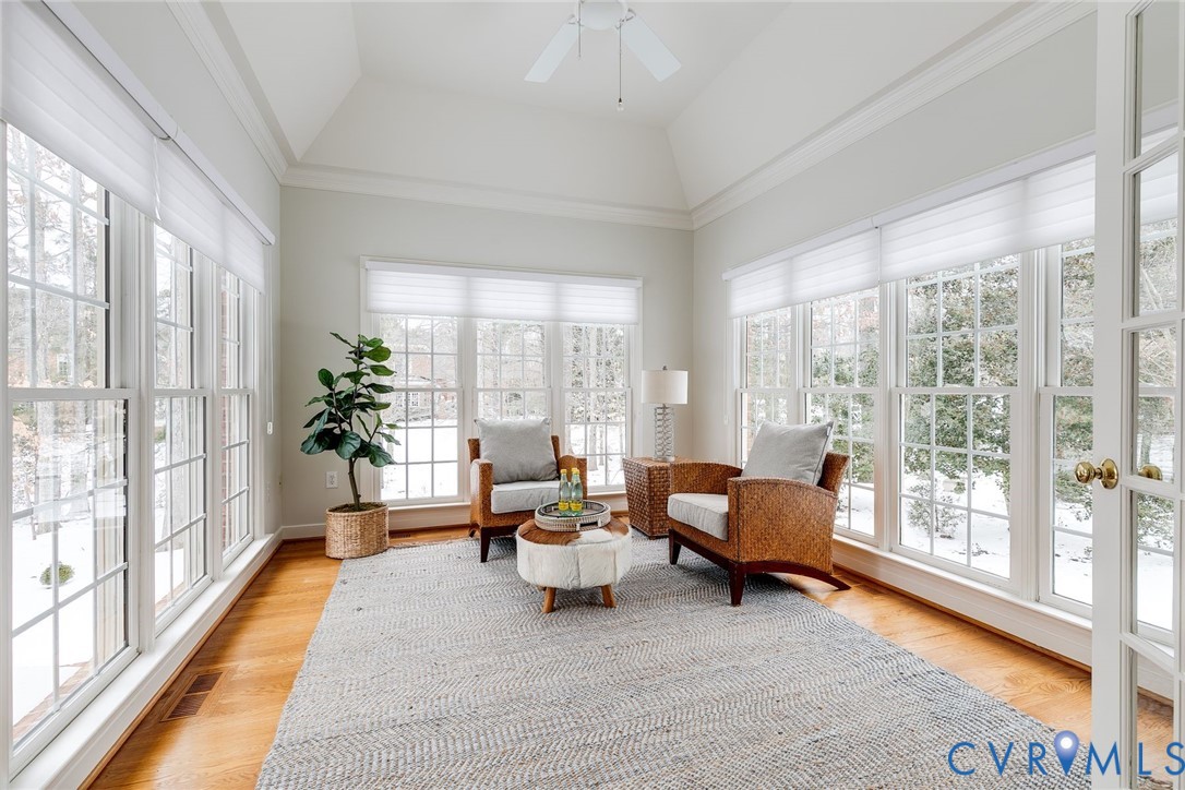 507 Hunt Field Road Manakin-Sabot, VA 23103 - Photo 19 of 43 a living room with furniture and large windows