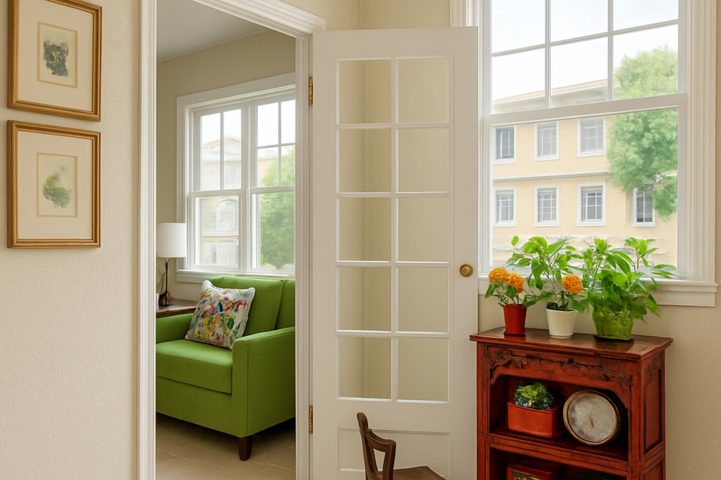 115 Pond Apple Lane, Unit 105 Jupiter, FL 33458 - Photo 27 of 38 a living room with furniture and a potted plant