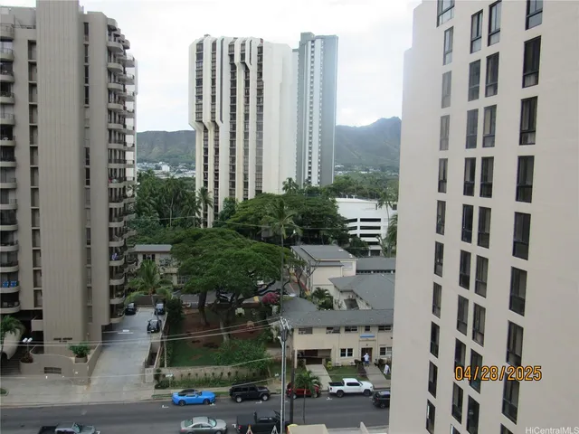 a view of a lake from a balcony