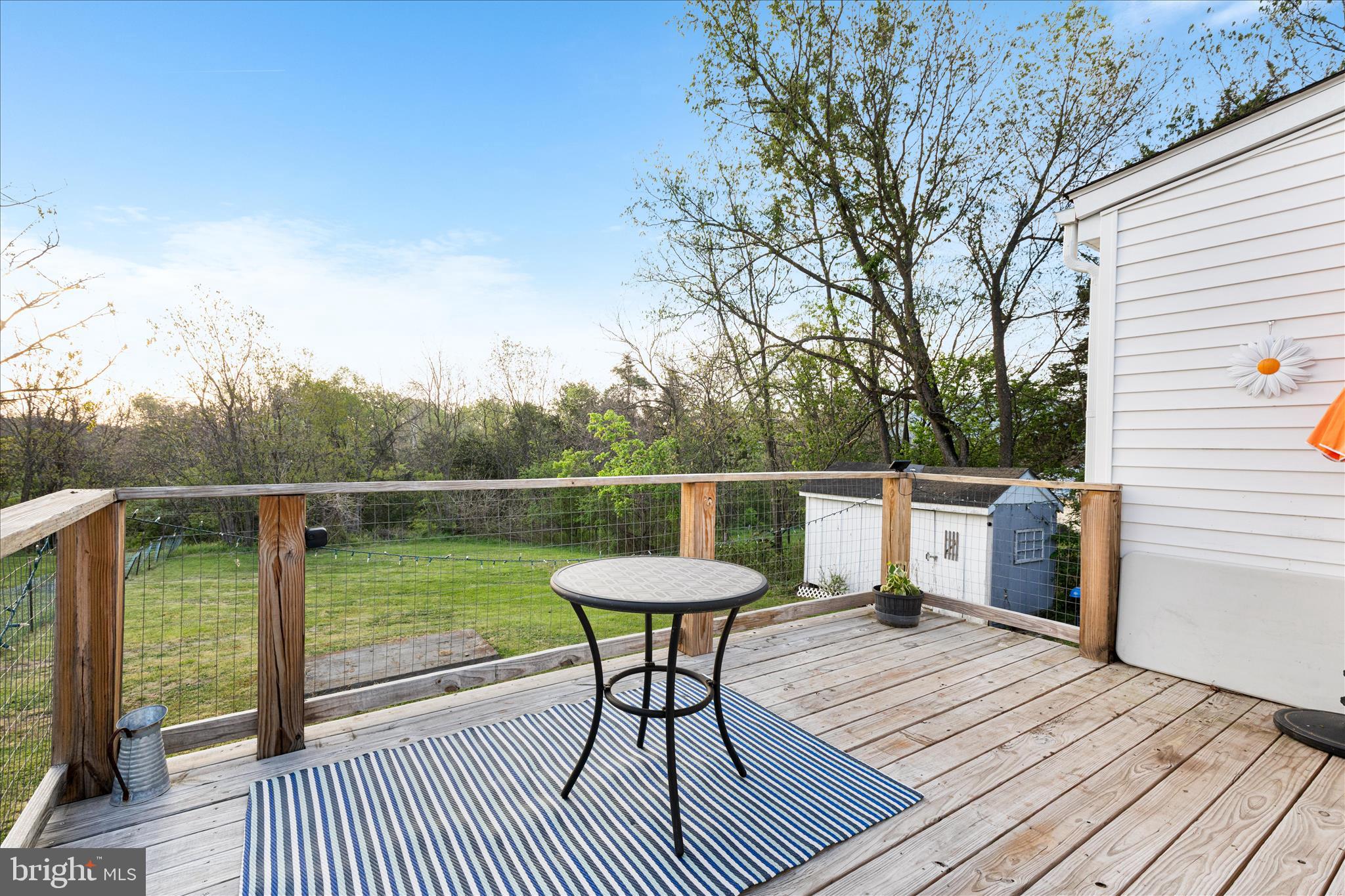 654 Capon Road Strasburg, VA 22657 - Photo 19 of 41 Rear wooden deck