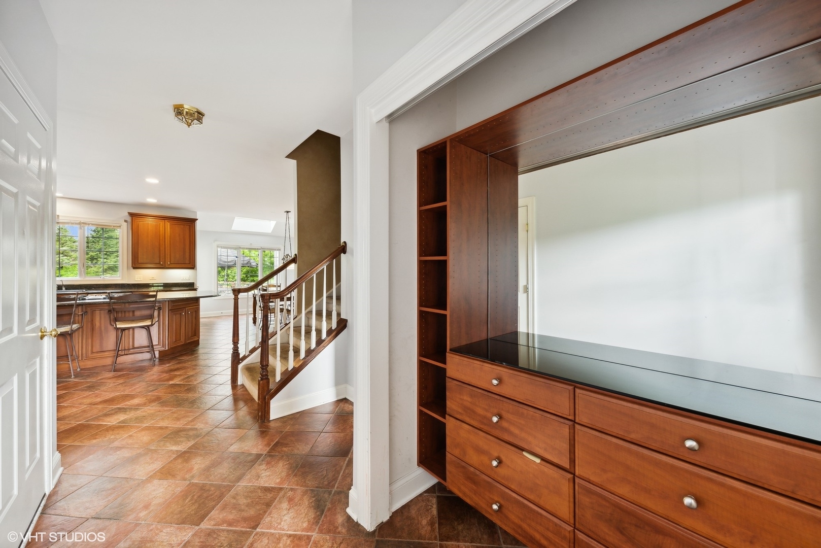 23914 Hillfarm Road Lake Barrington, IL 60010 - Photo 18 of 43 a living room with furniture and flat screen tv