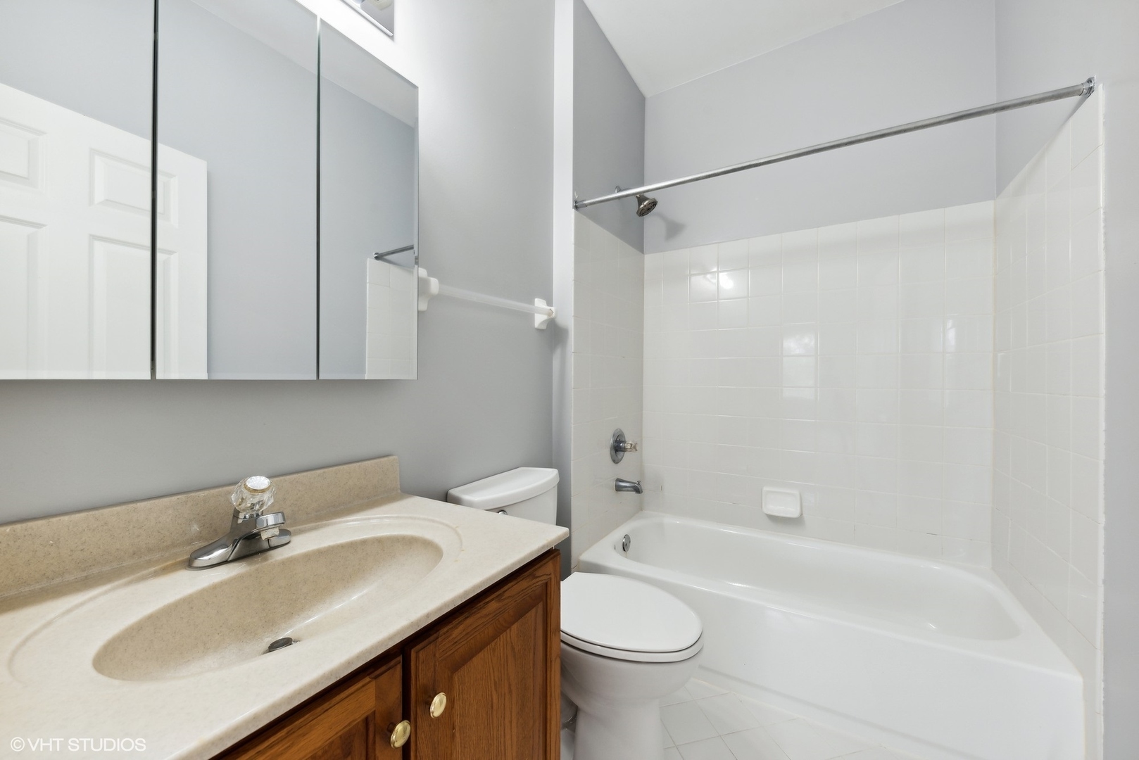 23914 Hillfarm Road Lake Barrington, IL 60010 - Photo 26 of 43 a bathroom with a sink toilet and shower