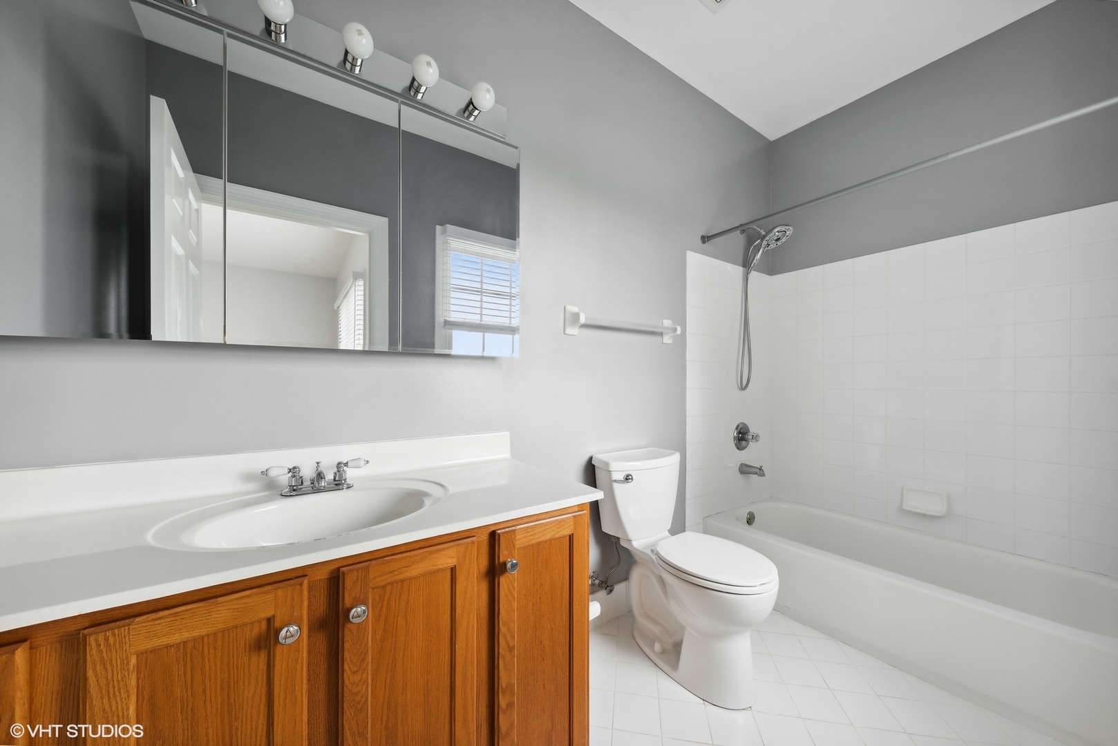 23914 Hillfarm Road Lake Barrington, IL 60010 - Photo 28 of 43 a bathroom with a sink a toilet and shower