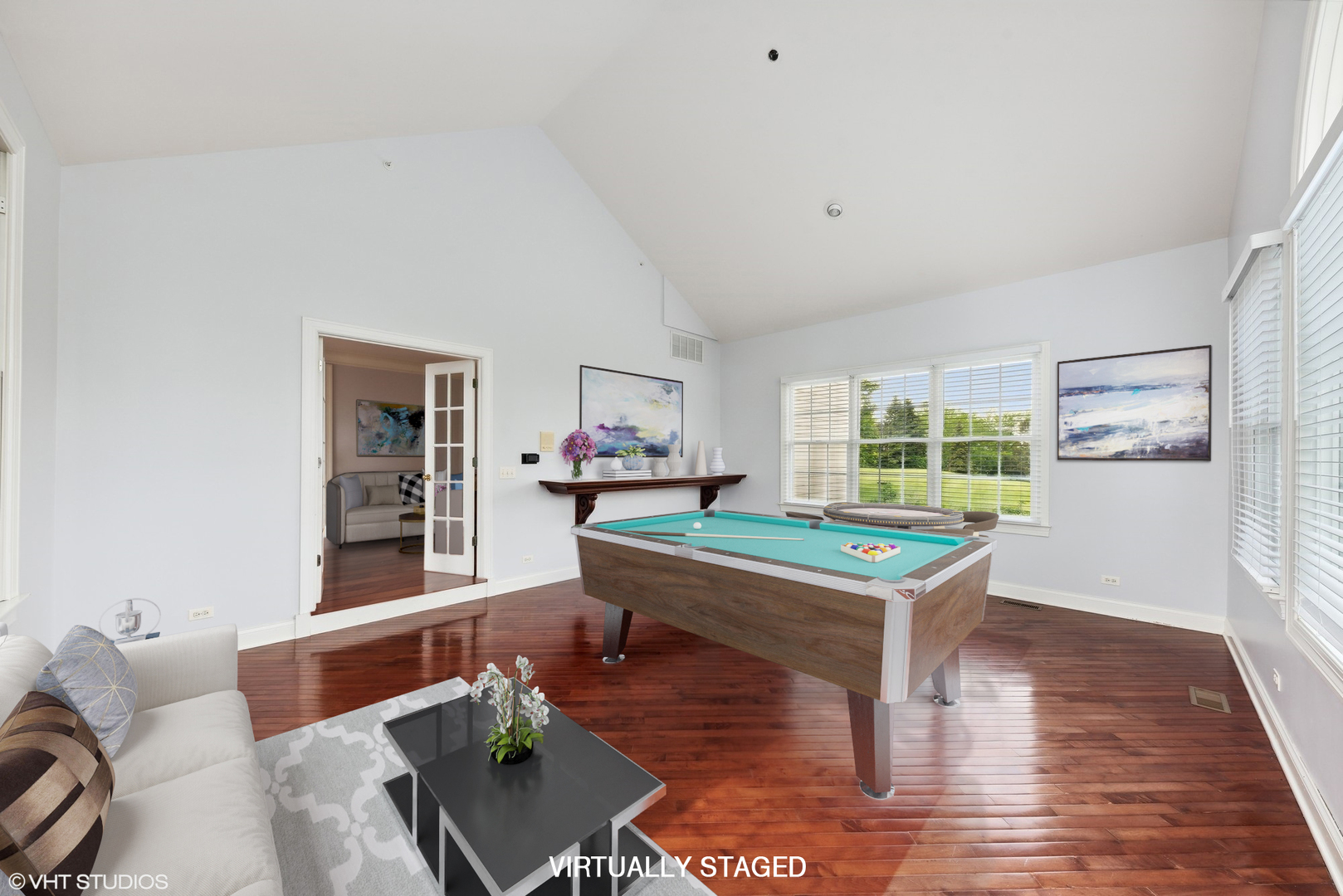 23914 Hillfarm Road Lake Barrington, IL 60010 - Photo 7 of 43 a room with pool table and windows