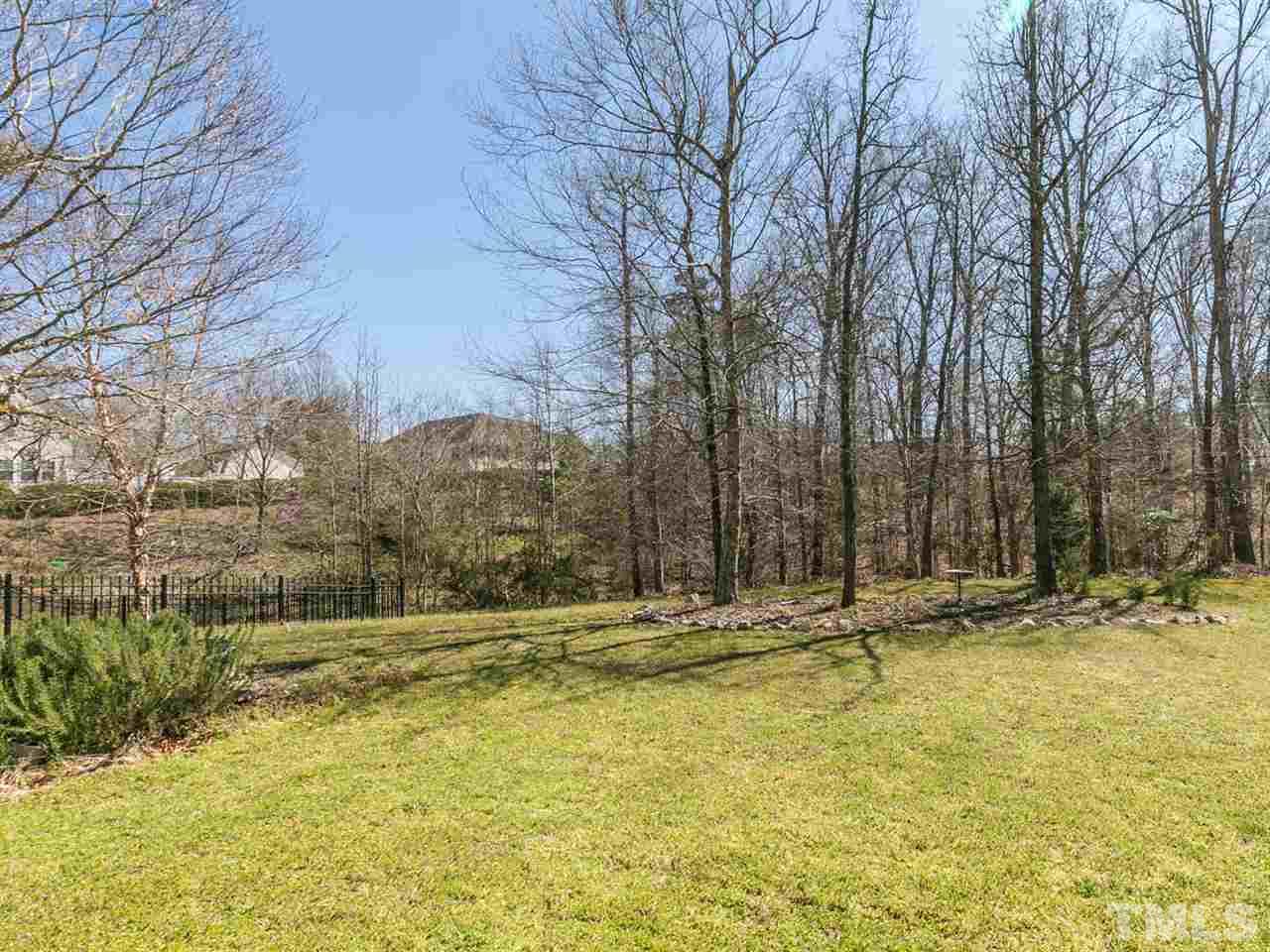 2520 Spruce Shadows Lane Raleigh, NC 27614 - Photo 20 of 25 a yard with trees in the background