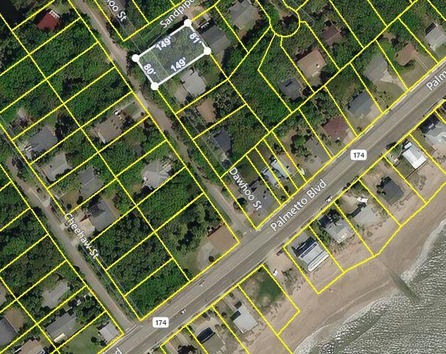 702 Sandpiper Road Edisto Island, SC 29438 - Photo 3 of 14 aerial with ocean