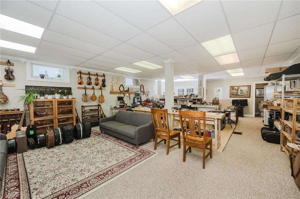 1302 Philadelphia Street Indiana, PA 15701 - Photo 4 of 30 a living room with furniture and a flat screen tv