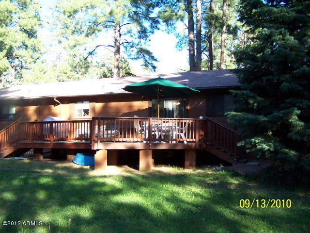 8468 Fossil Creek Road Strawberry, AZ 85544 - Photo 17 of 20 Back Deck