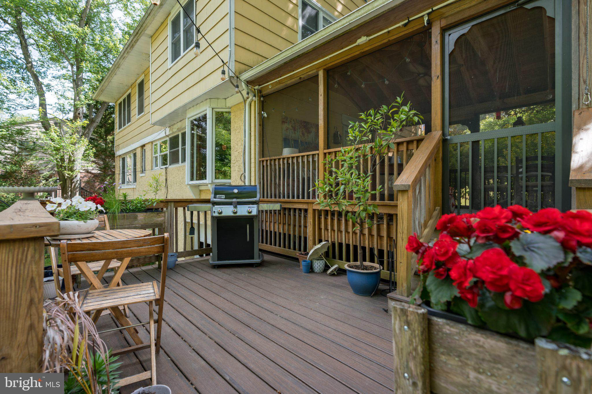 31 Green Valley Road Wallingford, PA 19086 - Photo 25 of 67 Spacious Outdoor Deck!