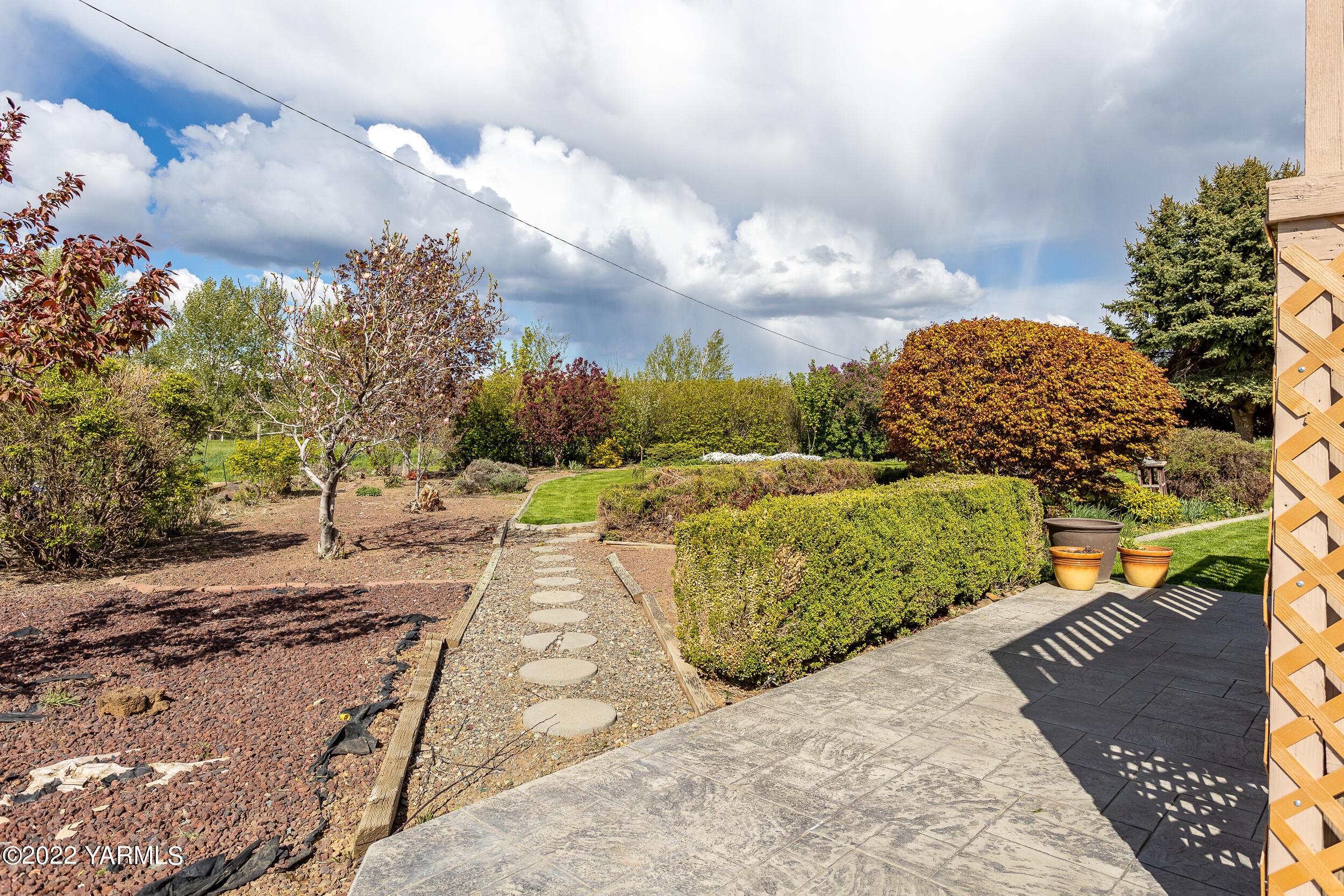 161 Track Road Cowiche, WA 98923 - Photo 40 of 51 a view of a yard with pathway