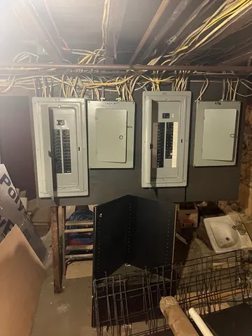 a view of a door of the house