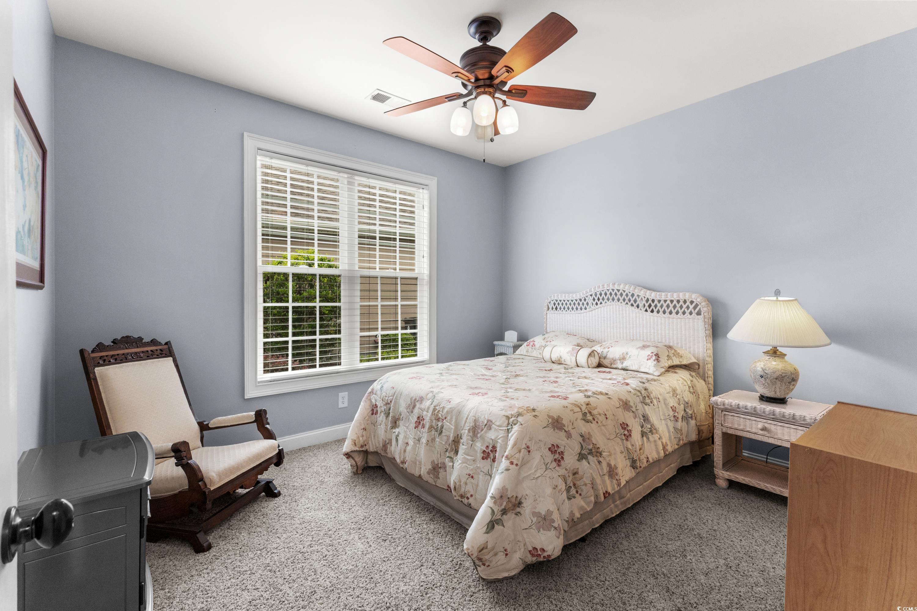341 Bahama Drive Murrells Inlet, SC 29576 - Photo 24 of 40 Carpeted bedroom with baseboards and ceiling fan