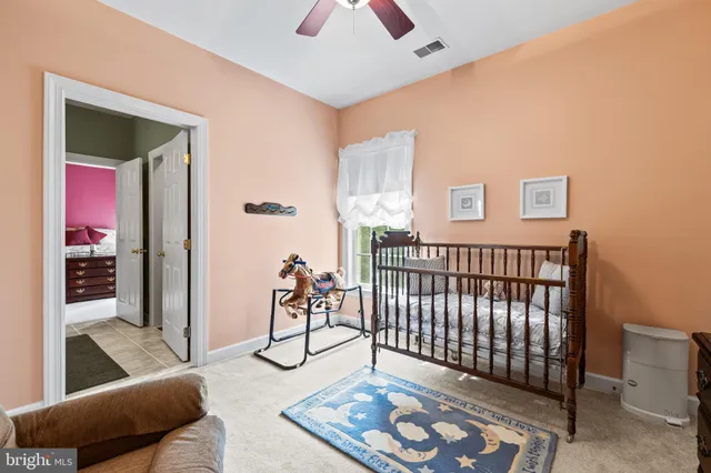 a bathroom with a sink a toilet and shower curtain