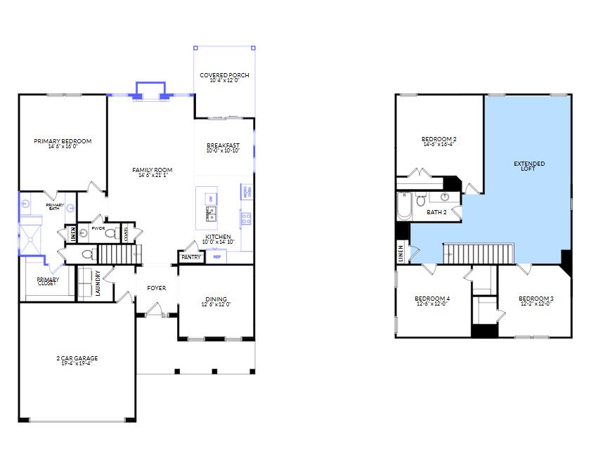 234 Silk Oak Drive Moncks Corner, SC 29461 - Photo 2 of 49 Raleigh A w extended loft