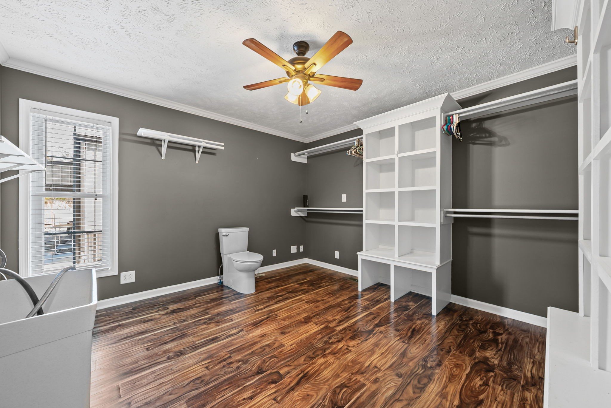 2875 Jarrell Ridge Road Clarksville, TN 37043 - Photo 12 of 73 a workspace with wooden floor and windows