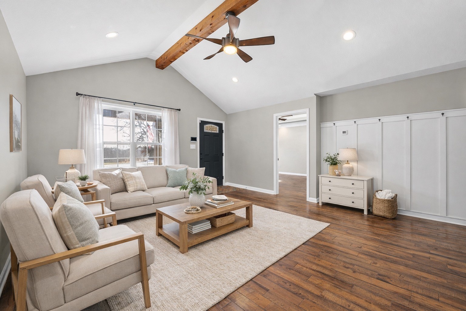 2875 Jarrell Ridge Road Clarksville, TN 37043 - Photo 8 of 73 a living room with furniture and a large window