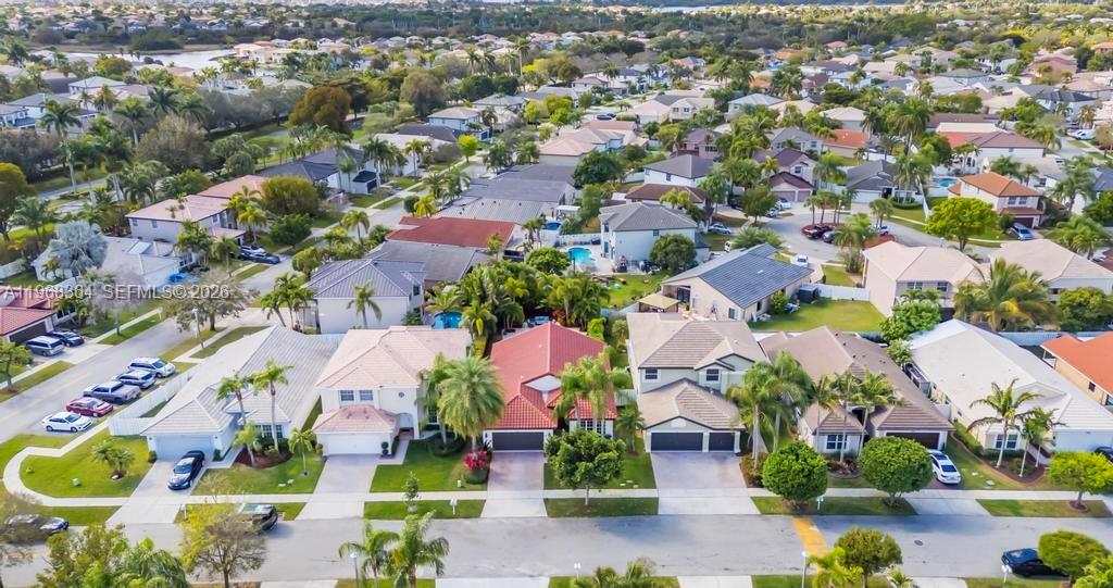 2972 Southwest 174th Avenue Miramar, FL 33029 - Photo 43 of 55 an aerial view of a city with lots of residential buildings