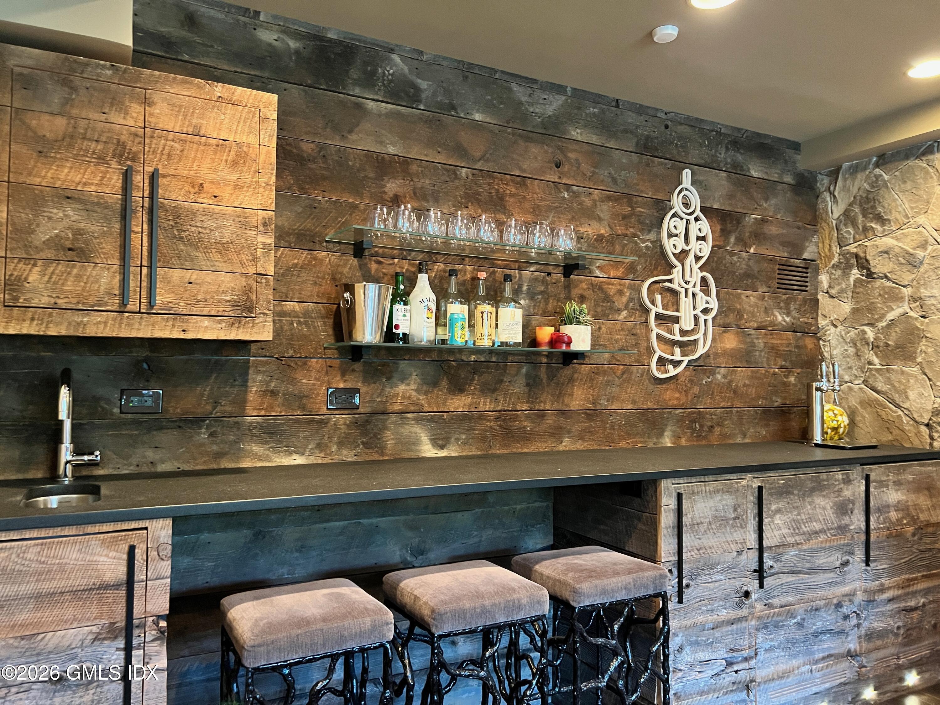 316 Valley Road Cos Cob, CT 06807 - Photo 6 of 39 Family Room Wet Bar