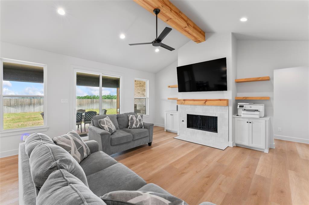 7826 Randy Avenue Abilene, TX 79606 - Photo 7 of 31 Gas Fireplace and lots of natural light