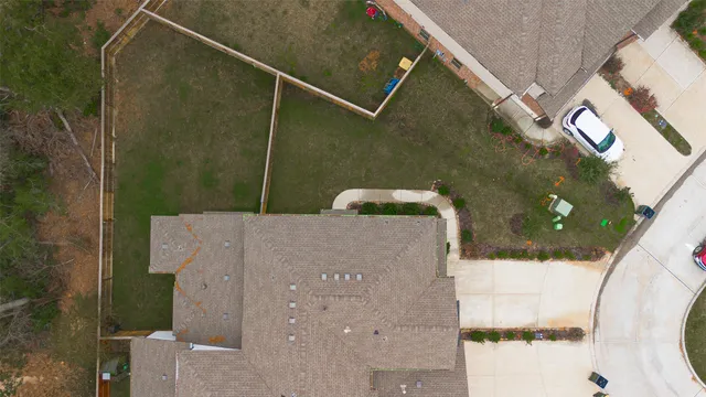 a bird view of a bathroom