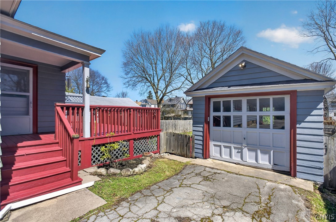 411 Robineau Road Syracuse, NY 13207 - Photo 40 of 50 Direct access from driveway to deck and back entry