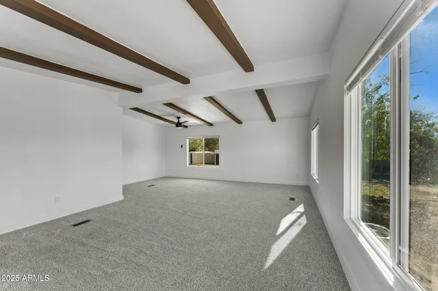 a view of a house with hallway