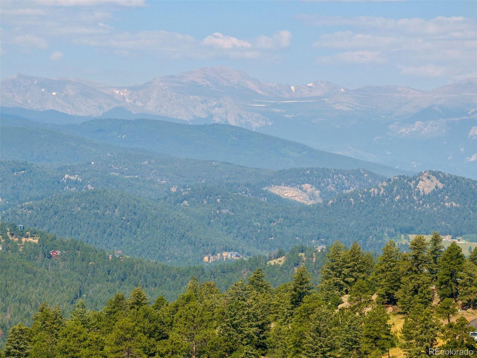 6371 Canyon Creek Road Evergreen, CO 80439 - Photo 17 of 38 a view of a yard