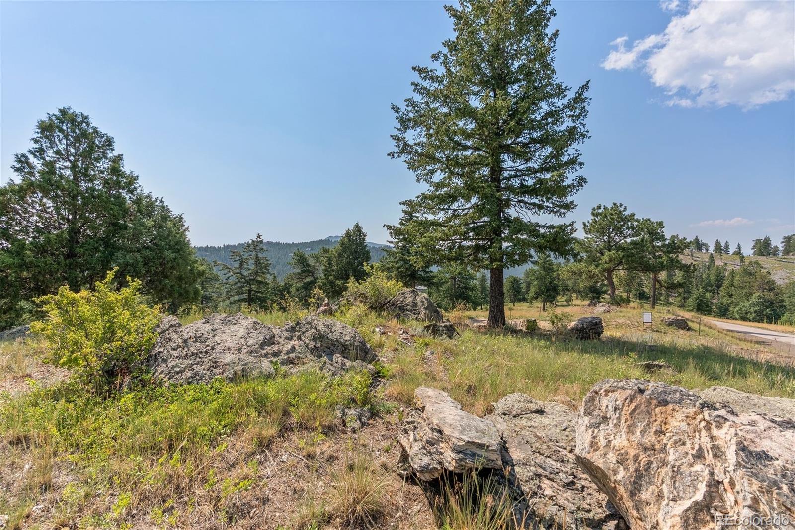 6371 Canyon Creek Road Evergreen, CO 80439 - Photo 7 of 38 a view of a lake with houses