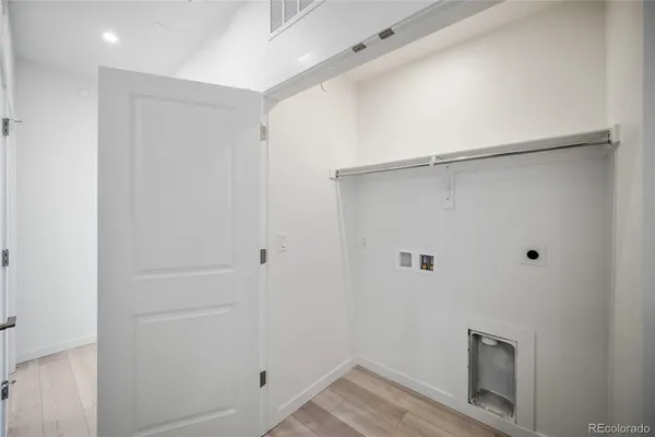 a view of room with walk in closet
