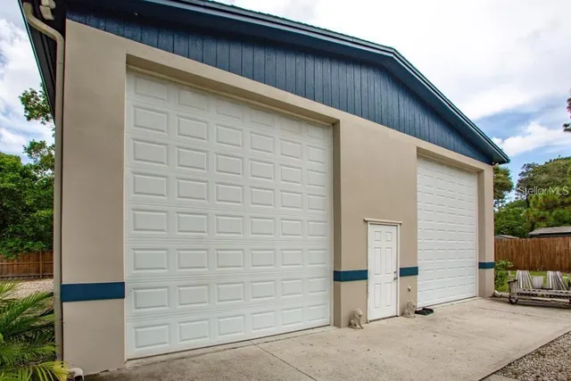 a house with a outdoor space
