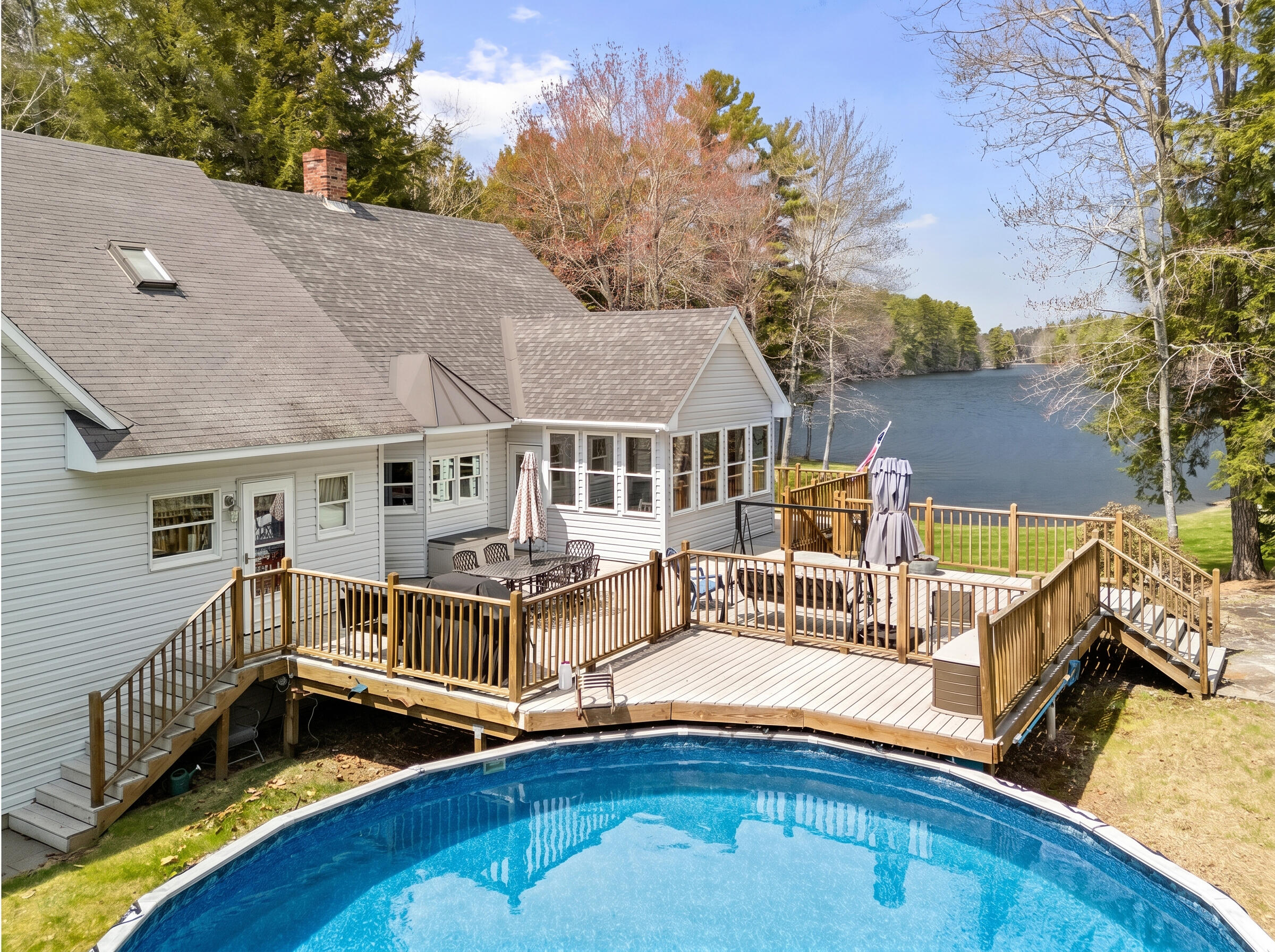 127 Moody's Island Road Nobleboro, ME 04555 - Photo 6 of 27 water in pool-1