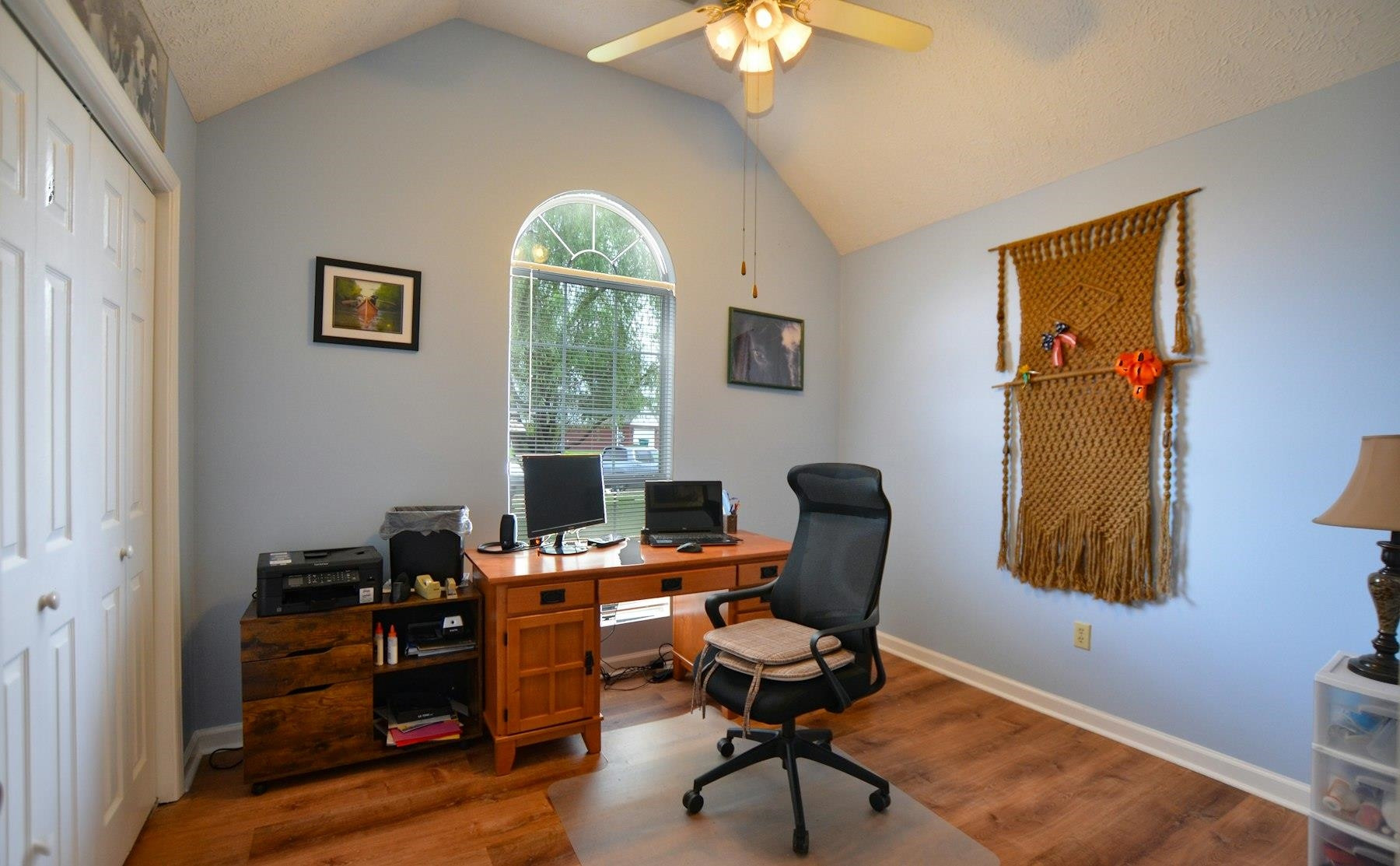 611 Gettysburg Drive Jackson, TN 38305 - Photo 18 of 19 a view of a workspace with furniture and a window