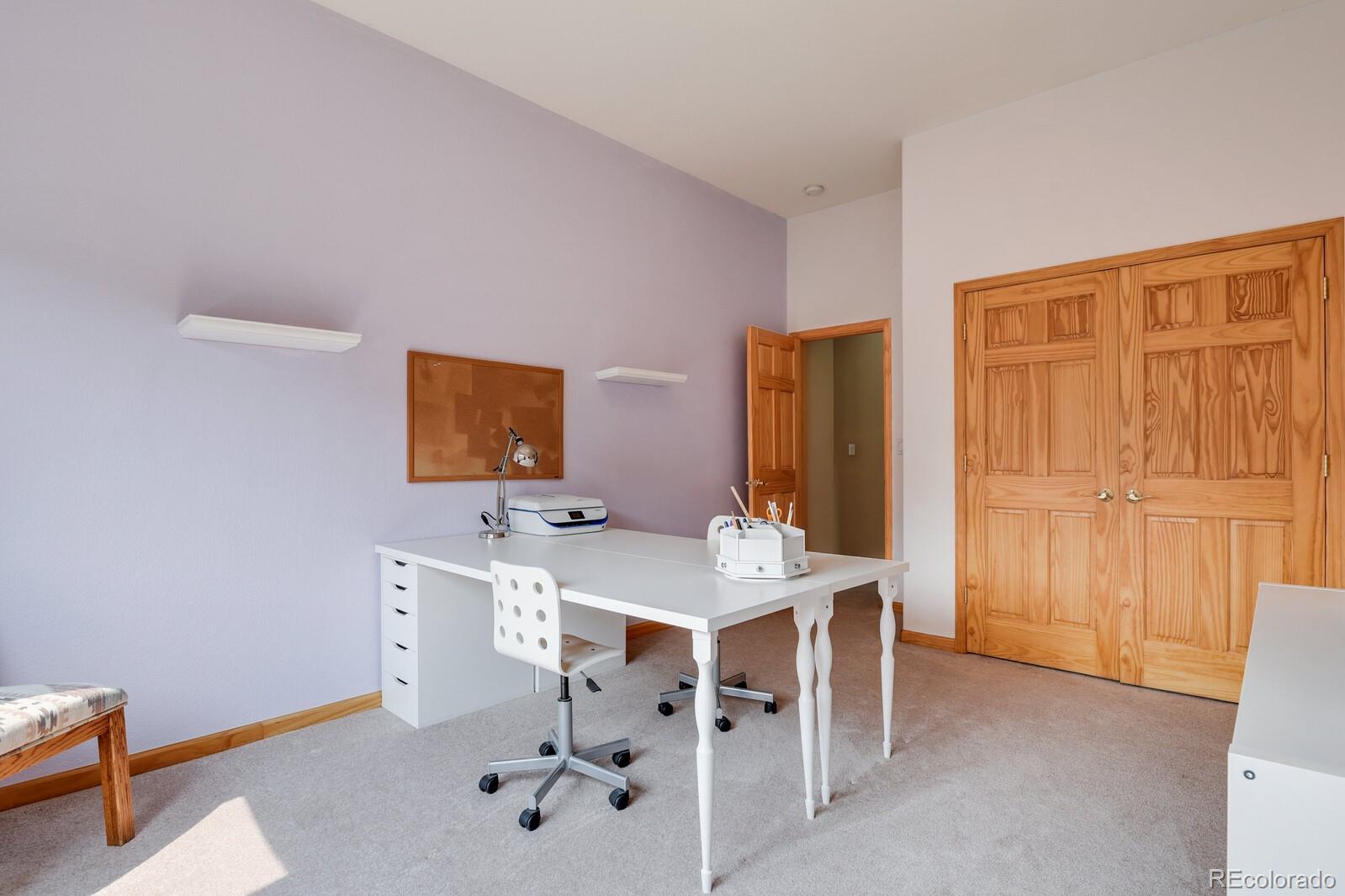 3024 High Road Evergreen, CO 80439 - Photo 28 of 38 a workspace with furniture and window