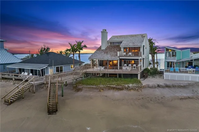 front view of a house with a street