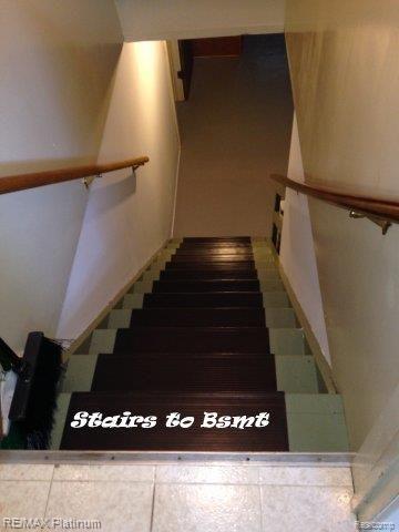 714 North State Street Howell, MI 48843 - Photo 15 of 27 Stairs to bsmt.jpg