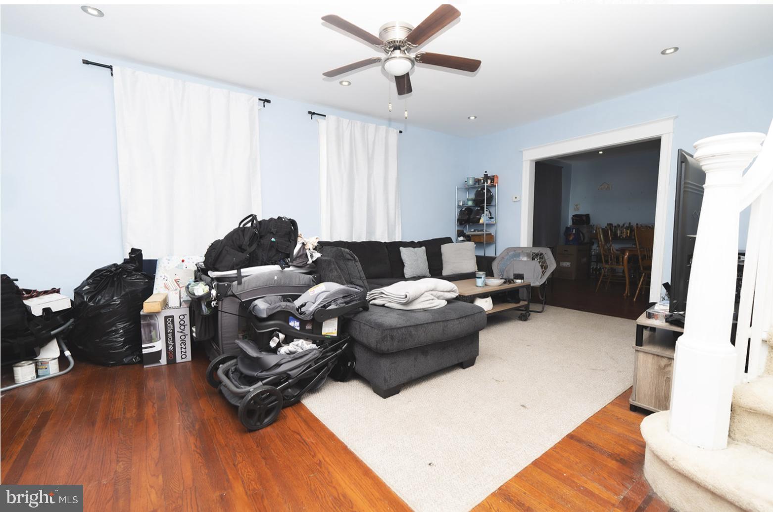 3224 Marshall Road Drexel Hill, PA 19026 - Photo 8 of 24 a living room with furniture and a wooden floor