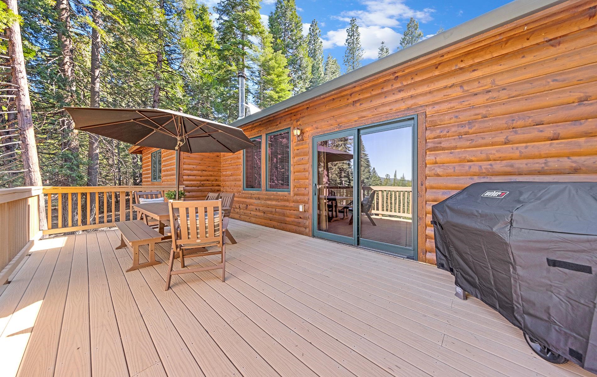 627 Deep Forest Road Lake Almanor, CA 96137 - Photo 12 of 29 a view of a chairs on the roof deck