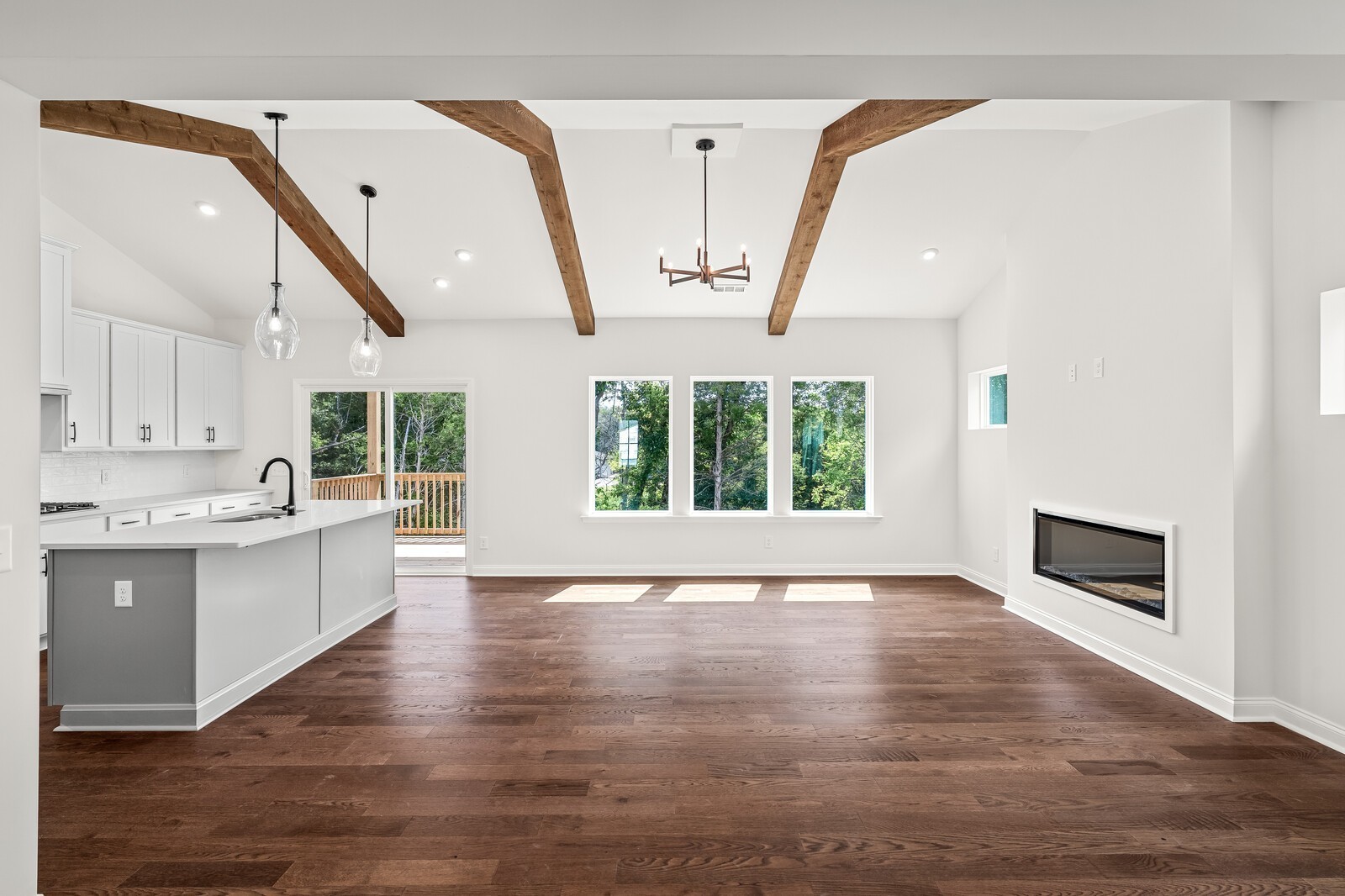 1040 Cherry Tree Drive Mount Juliet, TN 37122 - Photo 10 of 47 a large white kitchen with a large window