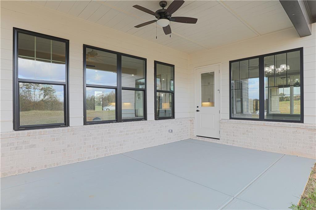 1341 Wheeler Creek Road Maysville, GA 30558 - Photo 18 of 51 a view of an entryway with a window