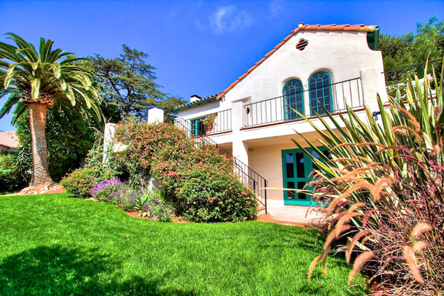 1010 Garcia Road Santa Barbara, CA 93103 - Photo 11 of 20 a view of a house with a yard