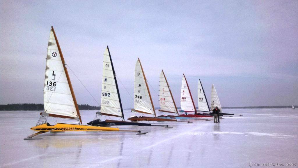 17 Marsh Point Morris, CT 06763 - Photo 35 of 36 Ice Boating on Bantam Lake