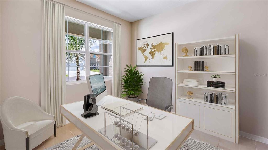 2191 Stratten Drive Zephyrhills, FL 33541 - Photo 3 of 16 a living room with furniture and a window