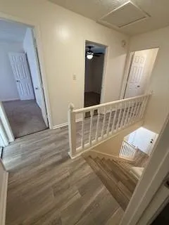 a view of wooden floor