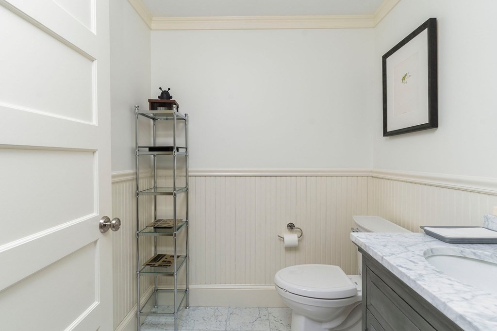 23 Bay State Road Rehoboth, MA 02769 - Photo 15 of 42 a bathroom with a granite countertop toilet and a sink