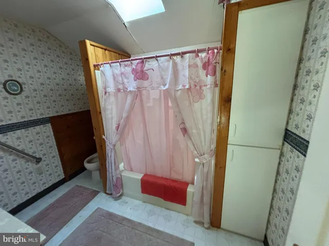 a close view of utility room