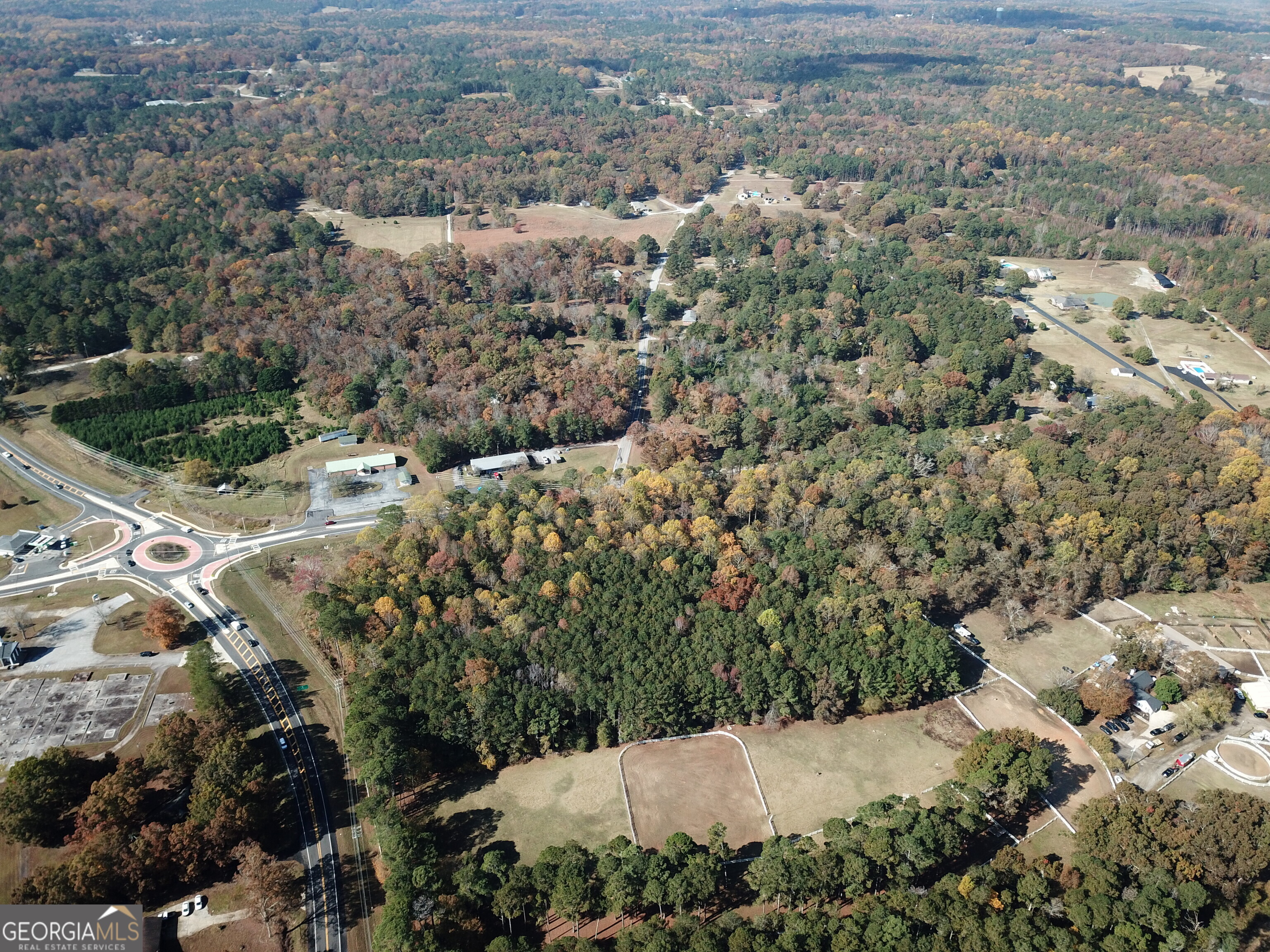 3600 Union Church Road Stockbridge, GA 30281 - Photo 4 of 7 a view of a dry yard with trees