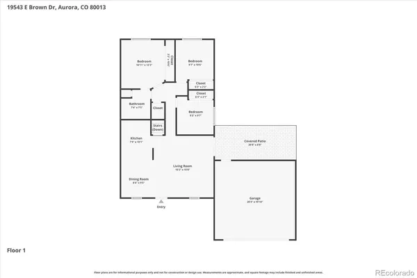 a picture of a floor plan