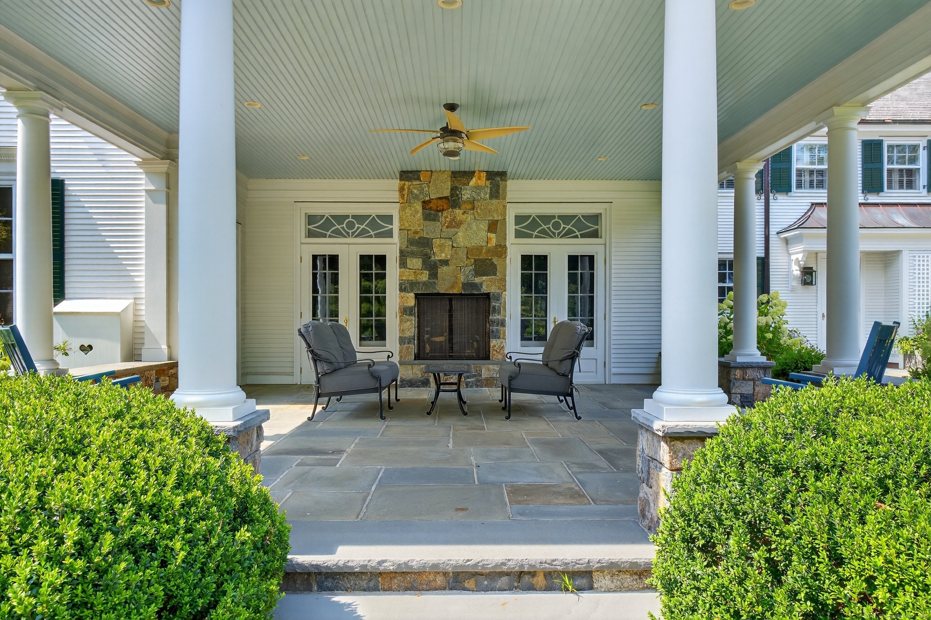 88 Main Street Ridgefield, CT 06877 - Photo 38 of 39 a view of a building with potted plants