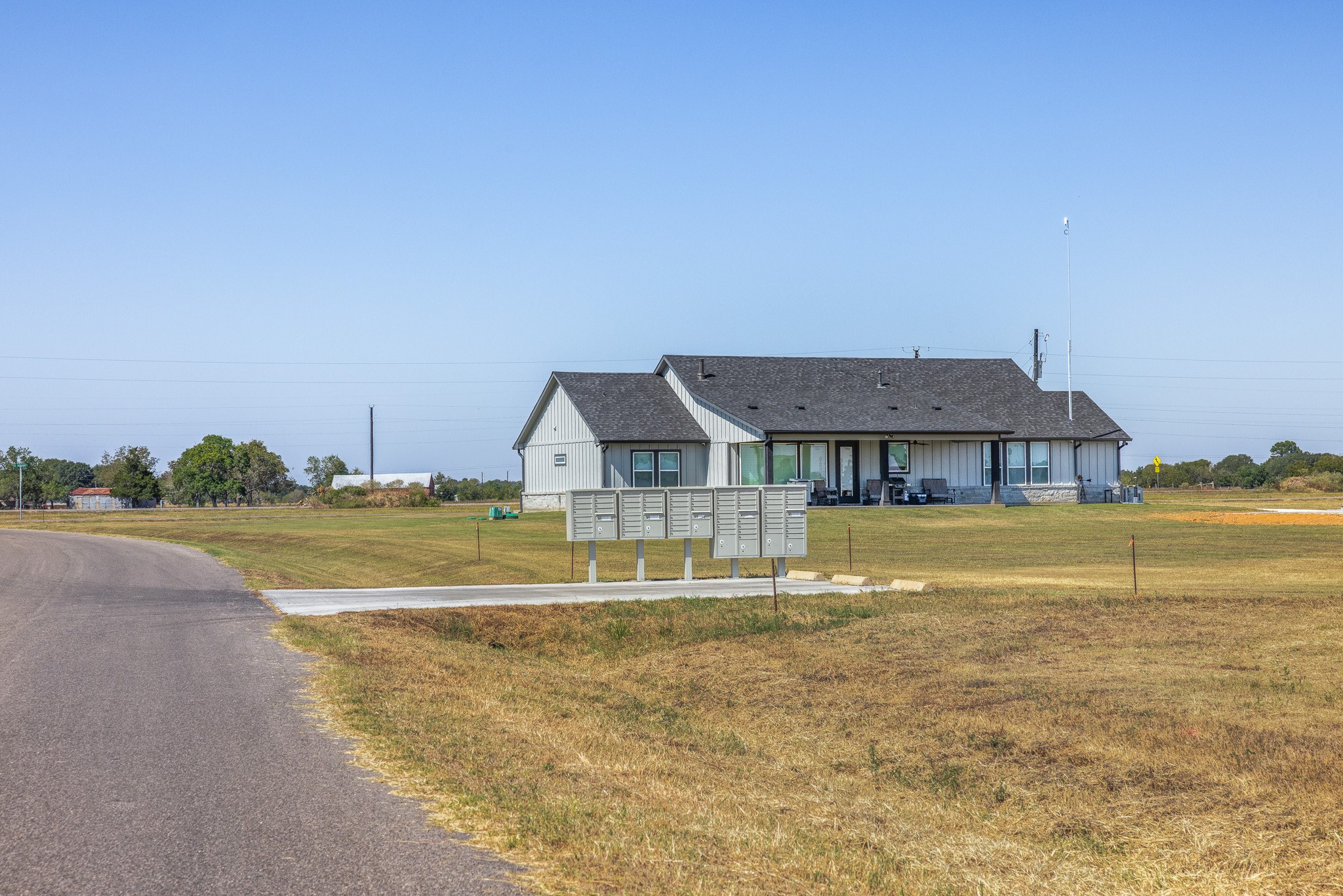Lot 20 Rolling Hill Drive Cat Spring, TX 78933 - Photo 18 of 23 a view of a house with a swimming pool